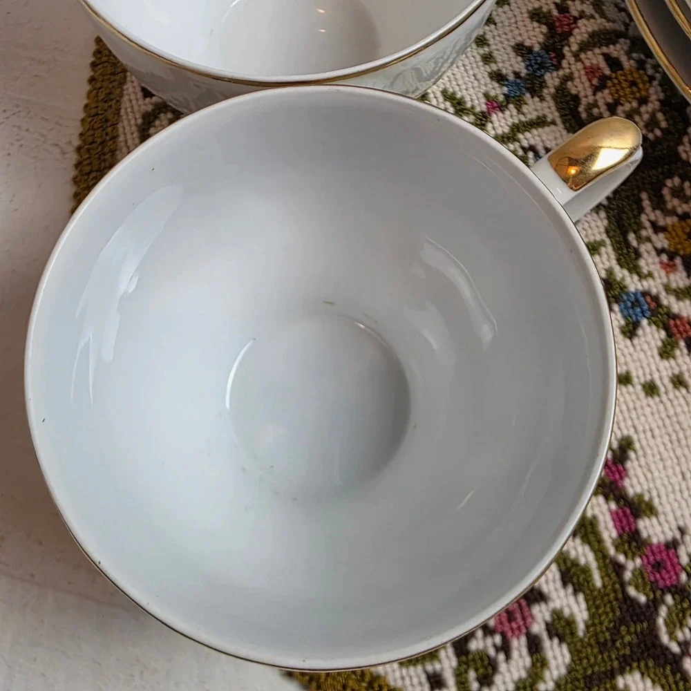 Vintage Laurel Regency China Hostess Snack Set Combo Total of‎ 6 Pieces Set of 3